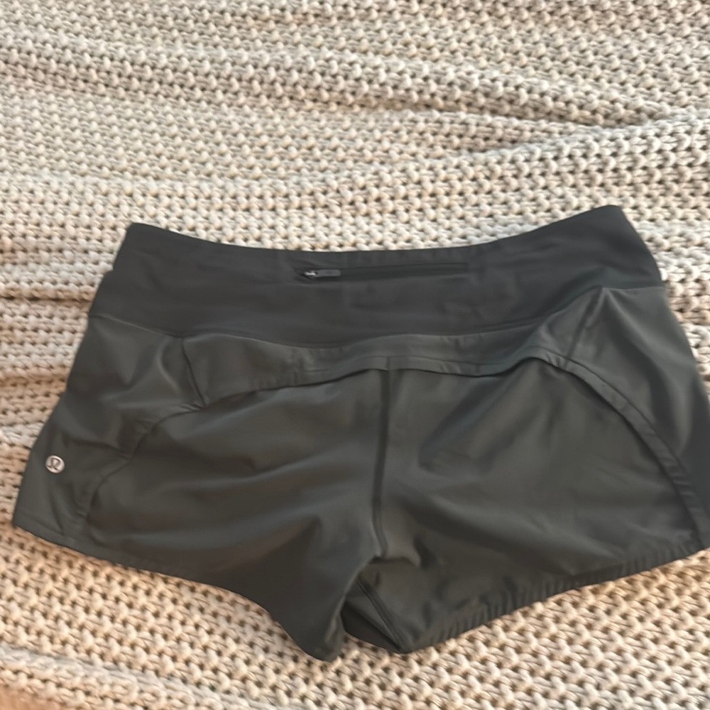 Lululemon Athletica Gray Athletic Shorts with Modern Fit